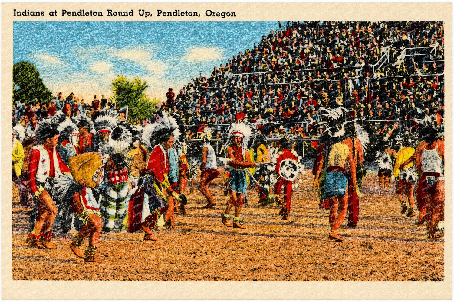 Pendleton, OR: Indians at Pendleton Round Up