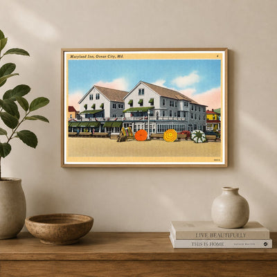 Maryland Inn, Ocean City, MD — Vintage Maryland Postcard
