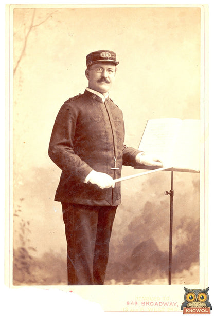 Historic Portrait of an Influential Bandmaster