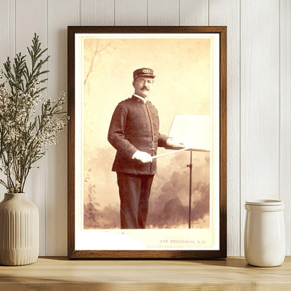 Historic Portrait of an Influential Bandmaster