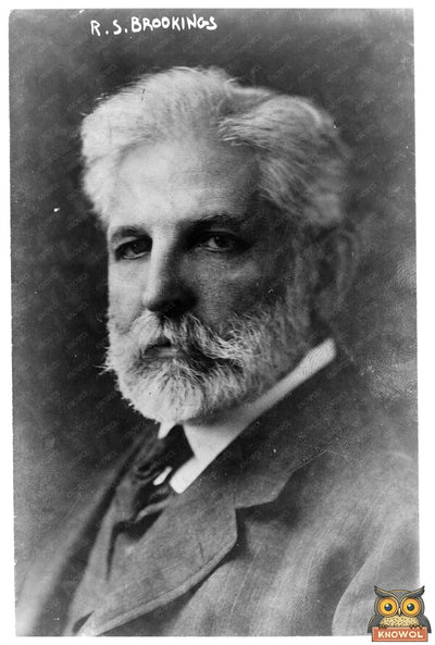 Early 20th Century Business Leader Brookings Portrait