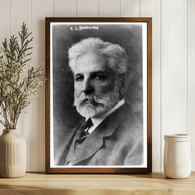 Early 20th Century Business Leader Brookings Portrait