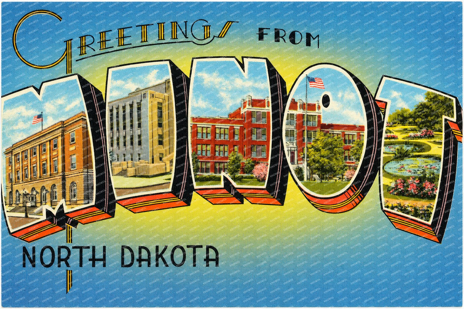 Minot, ND: Greetings from Minot