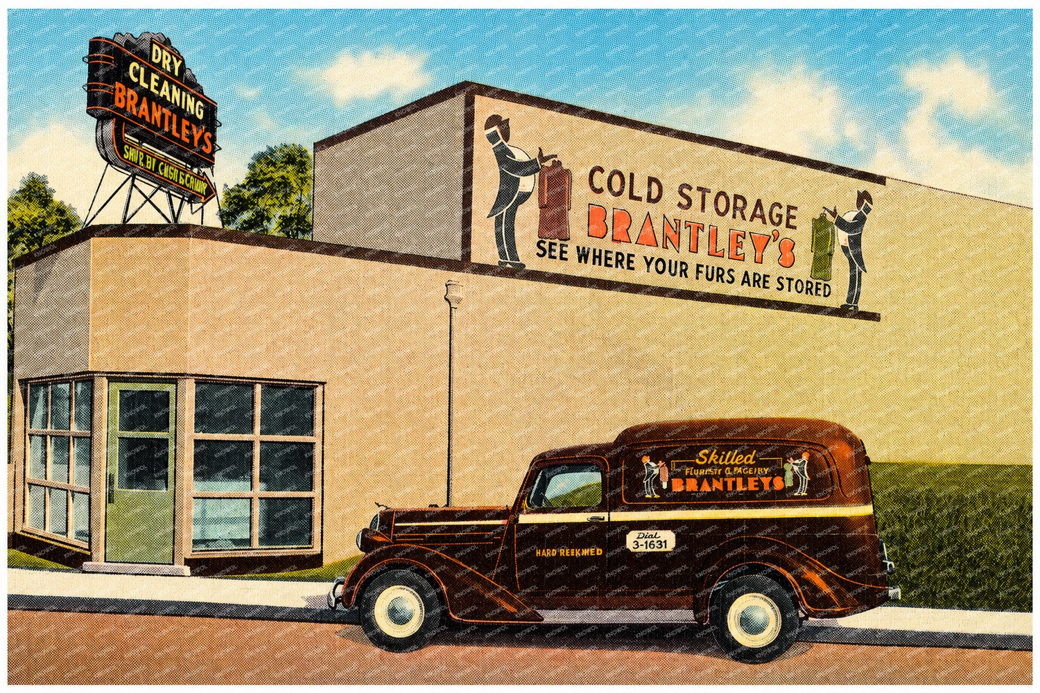 Jackson, MS: Brantley's Dry Cleaning, Brantley's Cold Storage, see where your furs are stored