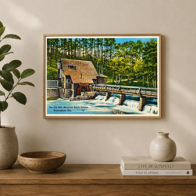 Birmingham, AL: The Old Mill, Mountain Brook Estates