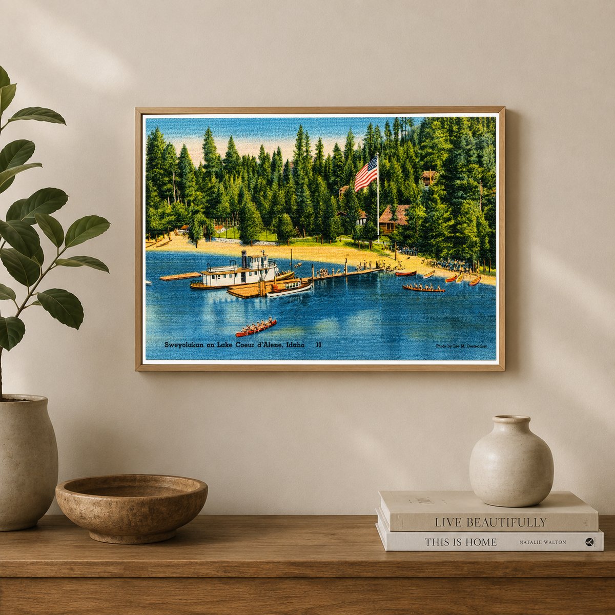 Coeur d'Alene Lake, ID: Sweyolakan on Lake Coeur d'Alene