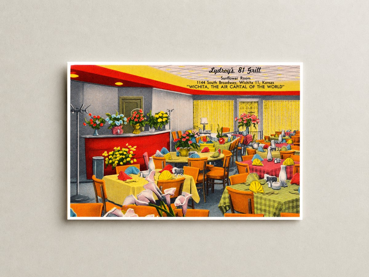 Wichita, KS: Lydroy's 81 Grill, Sunflower Room, 1144 South Broadway
