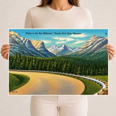 Canada, MT: "Going to the Sun Highway," Glacier National Park