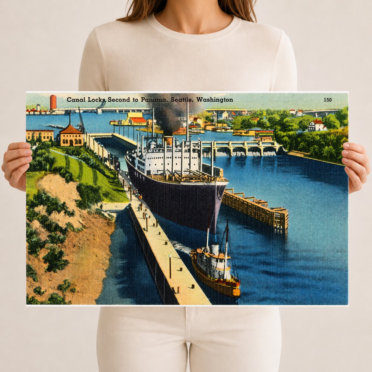 Seattle, WA: Canal locks second to Panama