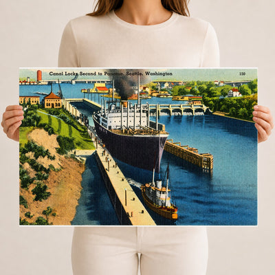 Seattle, WA: Canal locks second to Panama