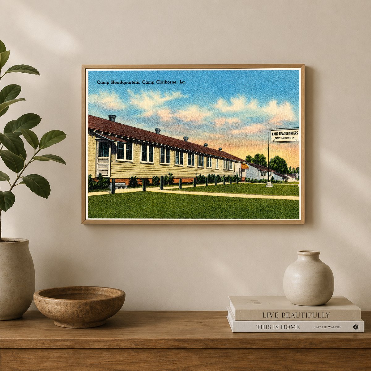 Forest Hill, LA: Camp headquarters, Camp Claiborne
