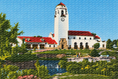 Boise, ID: Passenger station at Boise