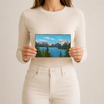 Grand Teton National Park, WY: Jackson Lake and Teton Mountains Wyoming