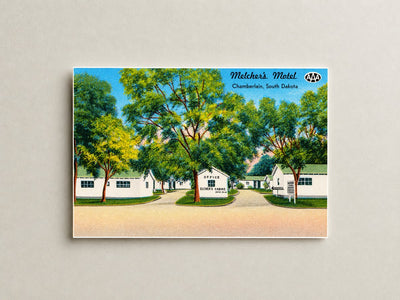 Chamberlain, SD: Melcher's Motel
