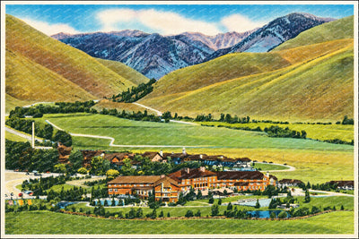 Sun Valley, ID: Sun Valley, Idaho - summer scene