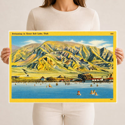 Great Salt Lake, UT: Swimming in Great Salt Lake