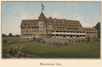 Vintage Map of Greenwich, Connecticut 1904