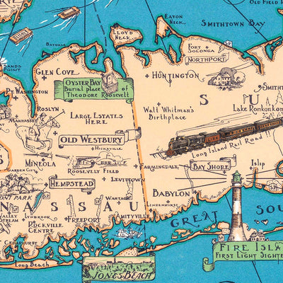The Long Island Map of Memories