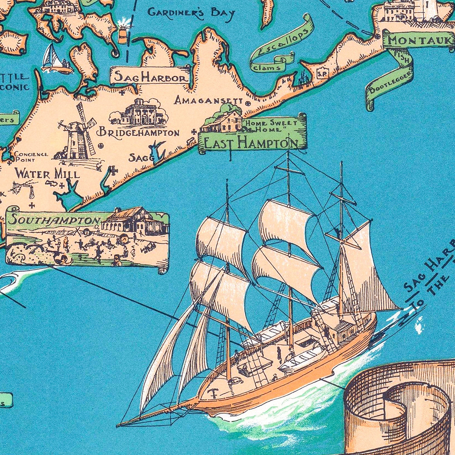 The Long Island Map of Memories