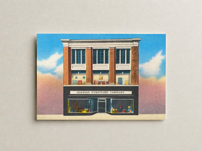 Hopkins Furniture Company — Vintage Maryland Postcard