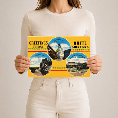 Butte, MT: Greetings from Butte Montana