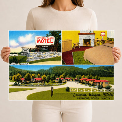 Piedmont, SD: Covered Wagon Motel