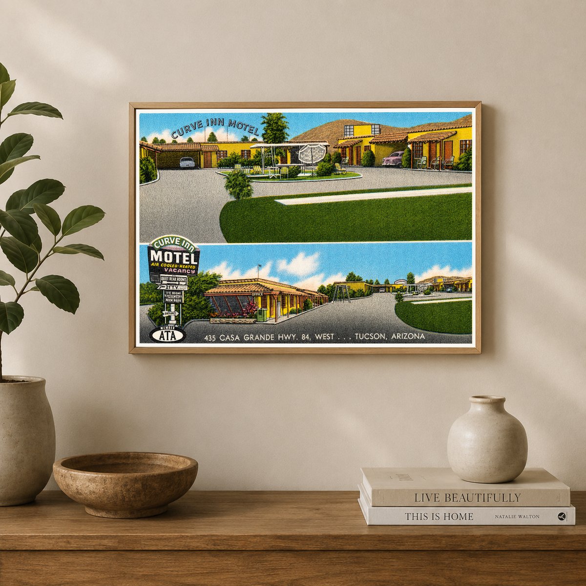 Tucson, AZ: Curve Inn Motel, 435 Casa Grande hwy. 84 west