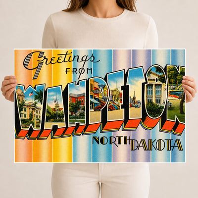Wahpeton, ND: Greetings from Wahpeton