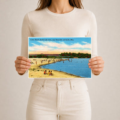 Sardis Lake, MS: Lower beach, Sardis Lake area, near Batesville and Sardis