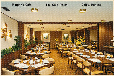Colby, KS: Murphy's Cafe, the Gold Room
