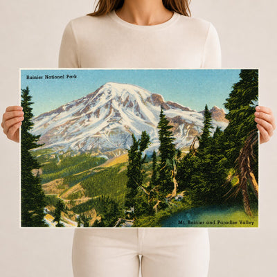 Mount Rainier National Park, WA: Rainier National Park, Mt. Rainier and Paradise Valley