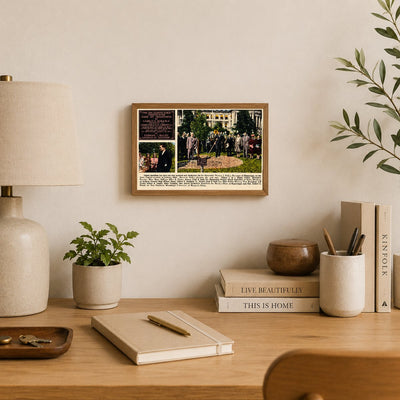 MS: Tablet identifies the cork oak tree planted and dedicated by the Honorable Thomas L. Bailey, Governor of Mississippi, on the State Capitol grounds at Jackson