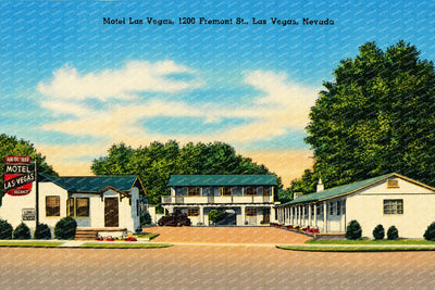 Las Vegas, NV: Motel Las Vegas, 1200 Fremont St.
