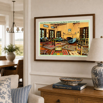 Litchfield Park, AZ: Interior view of a portion of the lounge at The Wigwam