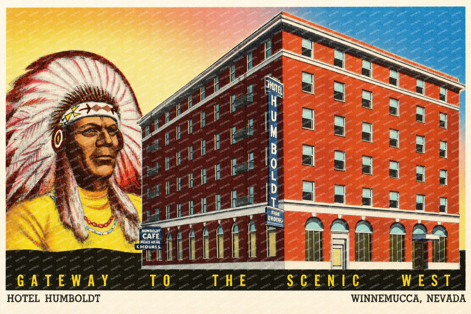 Winnemucca, NV: Gateway to the scenic west, Hotel Humboldt