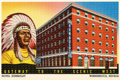 Winnemucca, NV: Gateway to the scenic west, Hotel Humboldt