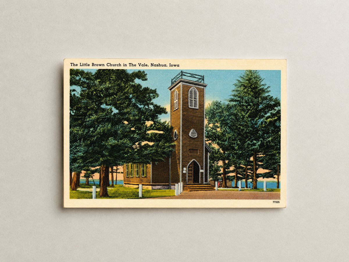 Nashua, IA: The Little Brown Church in the Vale