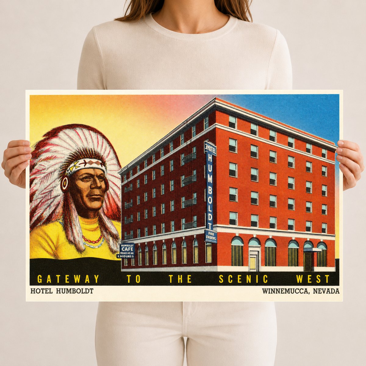 Winnemucca, NV: Gateway to the scenic west, Hotel Humboldt