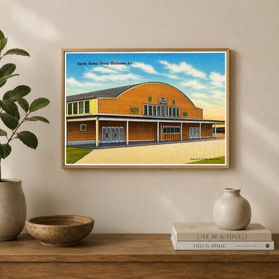 Forest Hill, LA: Sports arena, Camp Claiborne