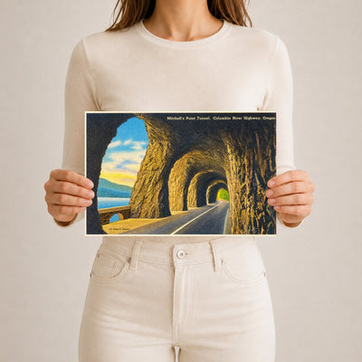 OR: Mitchell's Point Tunnel, Columbia River Highway