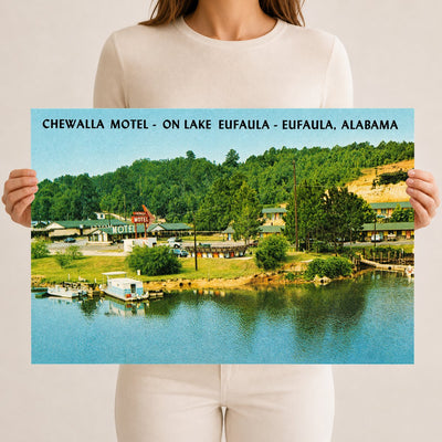 Eufaula, AL: Chewalla Motel - on Lake Eufaula - Eufaula