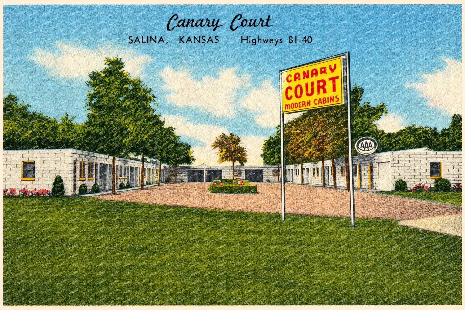 Salina, KS: Canary Court, Salina, Kansas, Highways 81-40