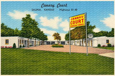 Salina, KS: Canary Court, Salina, Kansas, Highways 81-40