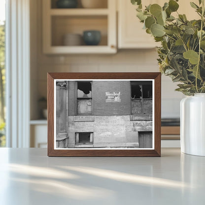 Abandoned Building South Side Chicago April 1941 - Available at KNOWOL