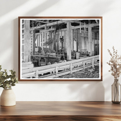 Abandoned Excelsior Mill Machinery Ericsburg 1937 - Available at KNOWOL
