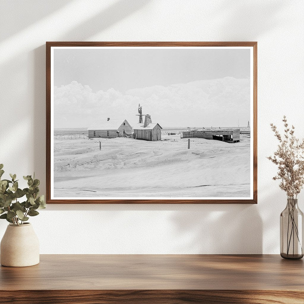 Abandoned Farm in Cimarron County Oklahoma 1938 - Available at KNOWOL