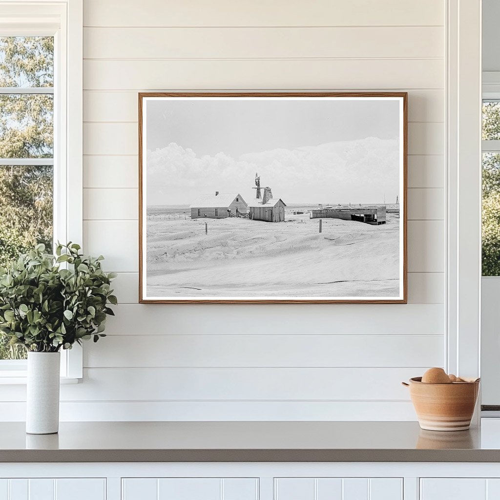 Abandoned Farm in Cimarron County Oklahoma 1938 - Available at KNOWOL