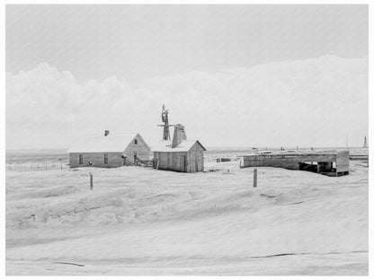 Abandoned Farm in Cimarron County Oklahoma 1938 - Available at KNOWOL