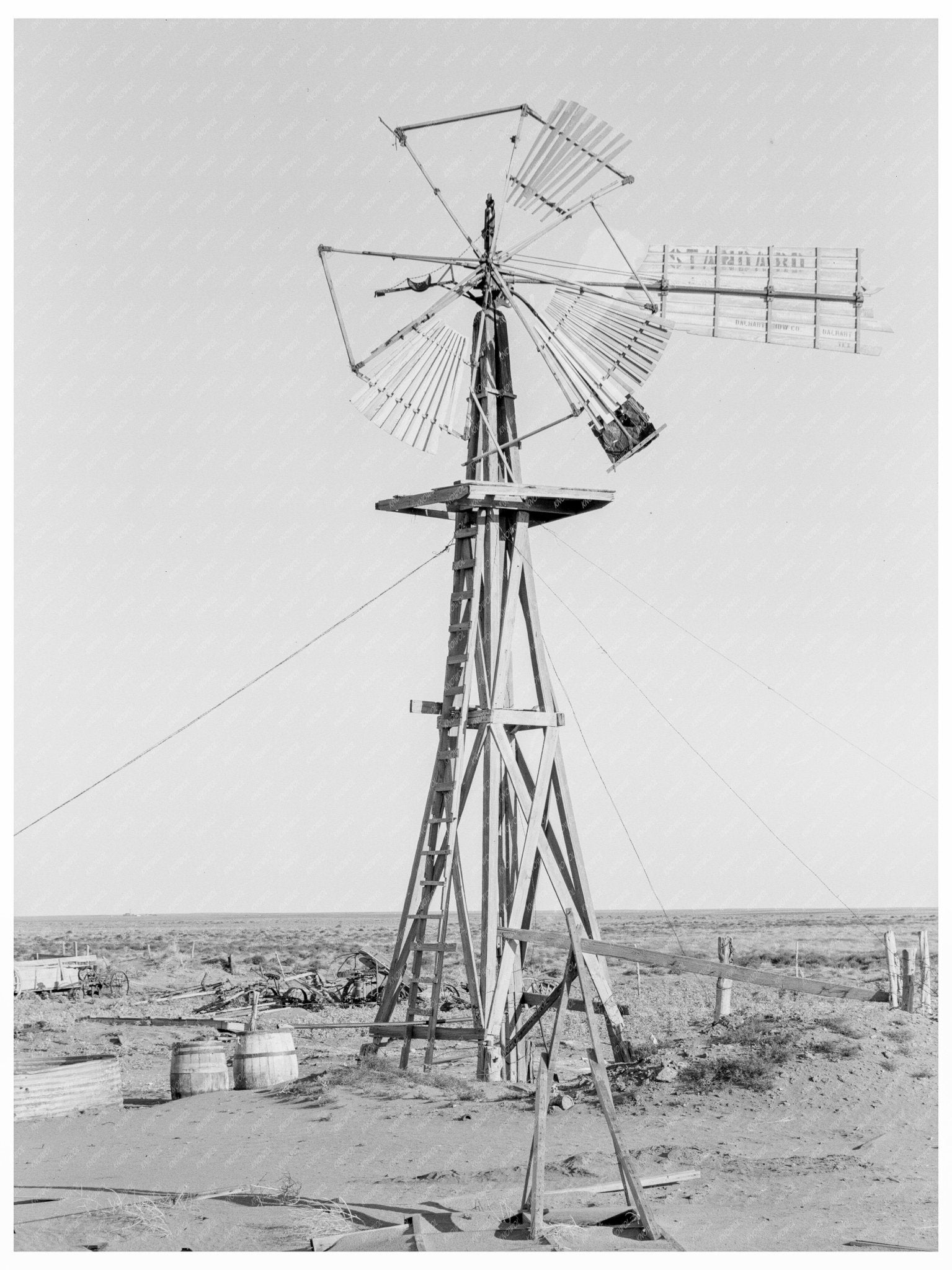 Abandoned Farm in Dalhart Texas 1938 - Available at KNOWOL