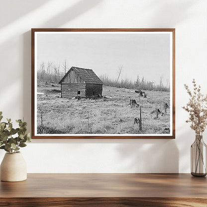 Abandoned Farm Scene in Nelma Wisconsin 1937 - Available at KNOWOL